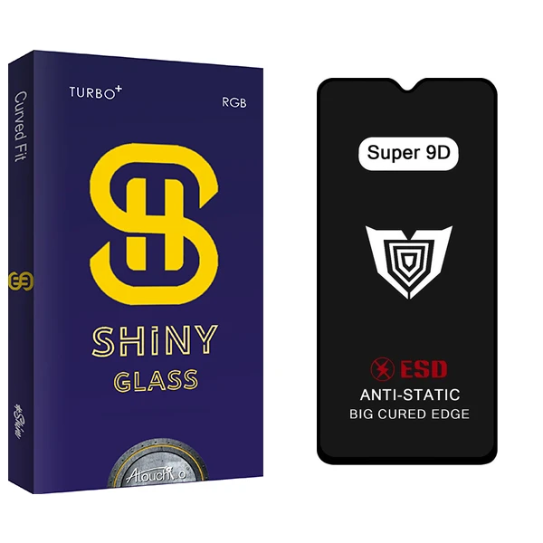 محافظ صفحه نمایش آتوچبو مدل Super 9D Shiny مناسب برای گوشی موبایل سامسونگ Galaxy A07