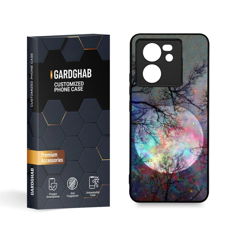 کاور گارد قاب مدل کهکشان مناسب برای گوشی موبایل شیائومی Mi 13T 5G