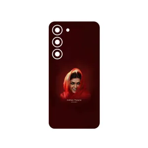 MAHOOT Portrait of an Indian Woman Cover Sticker for Samsung Galaxy S23