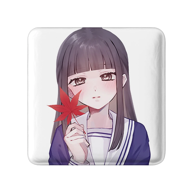 پیکسل خندالو طرح کوراگی انیمه سبد میوه مدل مربعی کد 33978