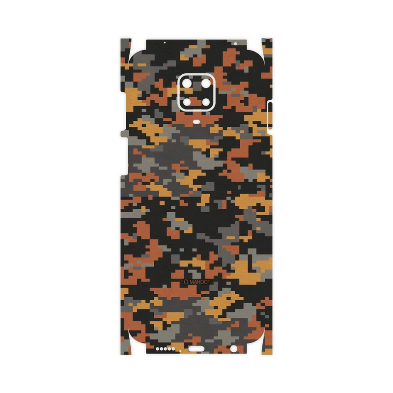 برچسب پوششی ماهوت مدل Army-Autumn-pixel-FullSkin مناسب برای گوشی موبایل شیائومی Redmi Note 9 Pro