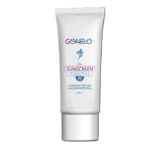 کرم ضد آفتاب بدون رنگ گونلو spf30 مدل فیوژن مناسب برای انواع پوست حجم 40 میلی‌لیتر