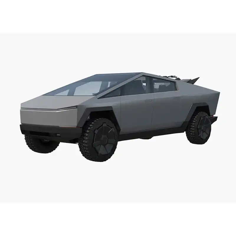 ماشین بازی مدل تسلا طرح موتور چهار چرخ دار مجموعه 2 عددی