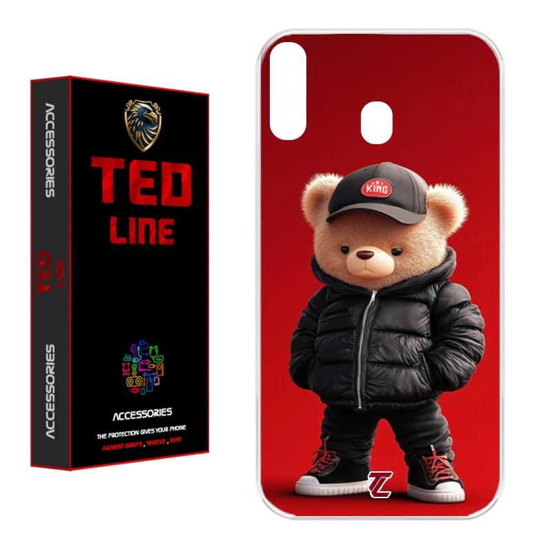 کاور تد لاین طرح تدی کد 1113 مناسب برای گوشی موبایل سامسونگ Galaxy A20 / A30