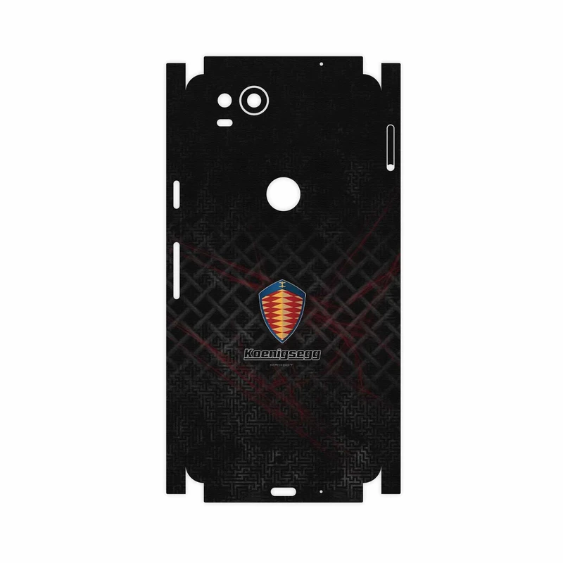 برچسب پوششی ماهوت مدل Koenigsegg Automotive AB-FullSkin مناسب برای گوشی موبایل گوگل Pixel 2