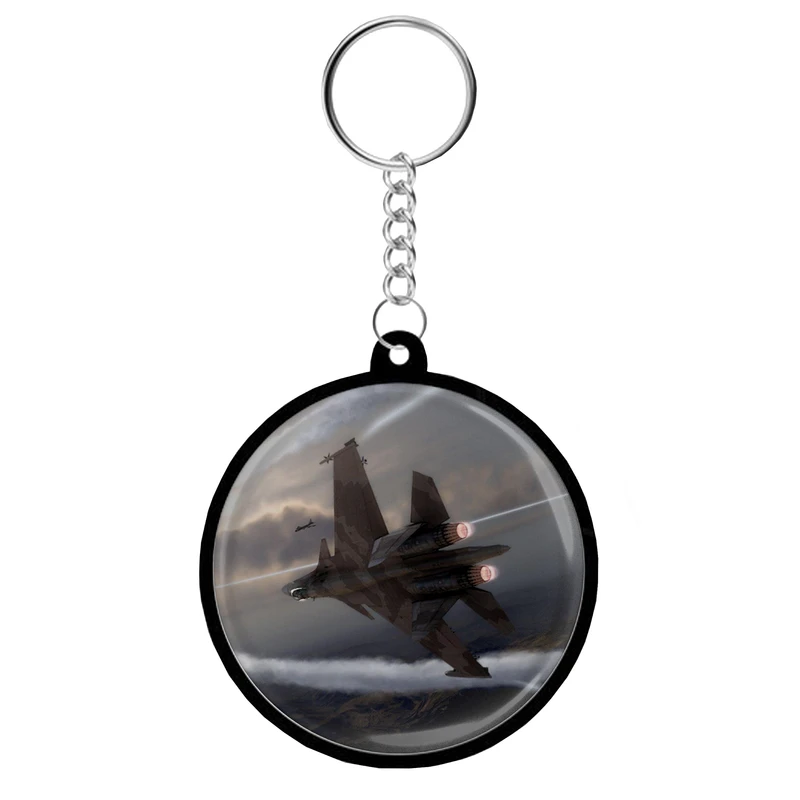 جاکلیدی مدل دوطرفه کد S-107 طرح هواپیما جنگی