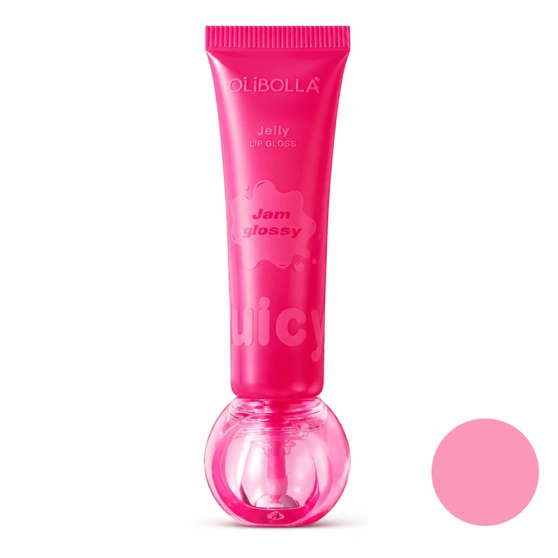 برق لب مایع براق اولیبولا مدل Jam Glossy شماره 12