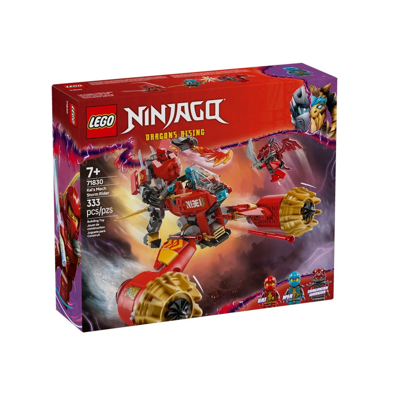لگو 333 تکه سری NINJAGO مدل Kai s Mech Storm Rider کد 71830