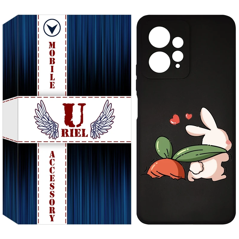 کاور یوریل مدل KSH کد 71 طرح خرگوش مناسب برای گوشی موبایل شیائومی Redmi Note 12 4G