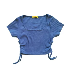 کراپ‌تاپ آستین کوتاه زنانه مدل بغل بند