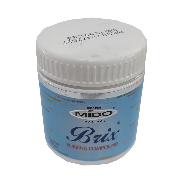 پولیش بدنه خودرو میدو مدل Brix Rubbing حجم 250 میلی لیتر