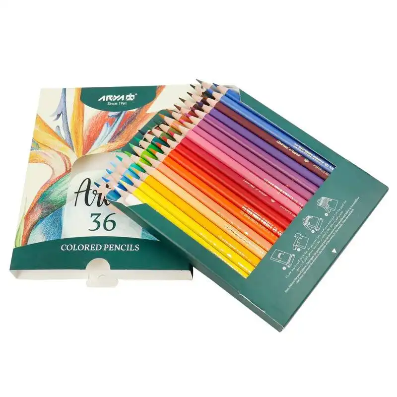 مداد رنگی 36 رنگ آریا مدل 3603