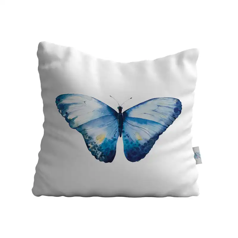 کاور کوسن شمسه نگار مدل پروانه آبی کد RW-362