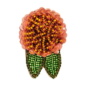  گل سینه زنانه مایا مد طرح گل کد S209