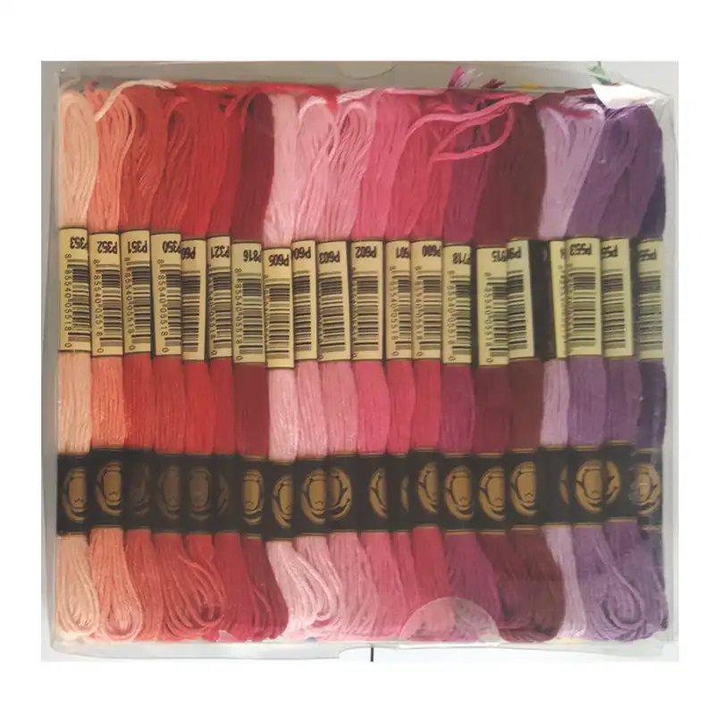 نخ گلدوزی پنگوئن مدل دمسه کد 80MA مجموعه 80 عددی