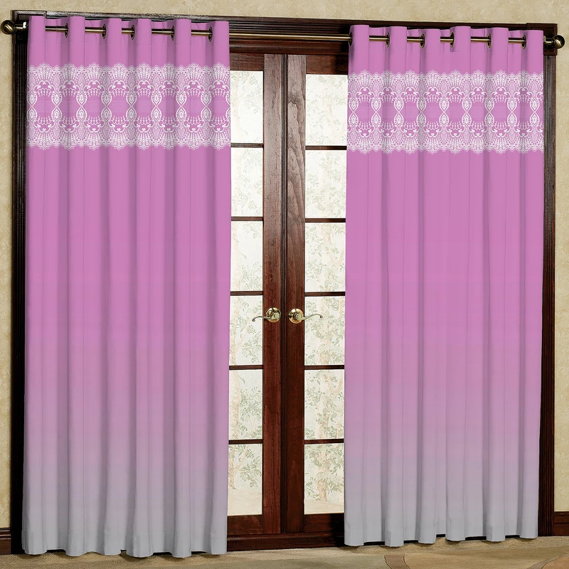 پرده مدل طرح دار مخمل پانچی کد 1205ab سایز 200x140 سانتی متر