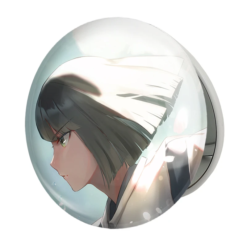آینه جیبی خندالو طرح نوفیس انیمه شهر اشباح Spirited Away مدل تاشو کد 30259
