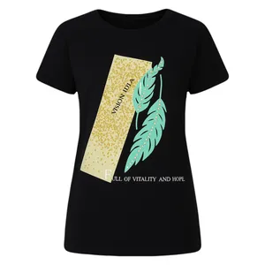 تی‌شرت لانگ آستین کوتاه زنانه مدل دنیز کد 01