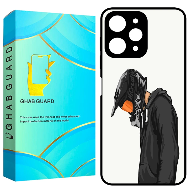 کاور قاب گارد طرح موتور سوار مدل GCHPR12 مناسب برای گوشی موبایل شیائومی Redmi 12 4G / Redmi 12 5G / Poco M6 Pro 5G