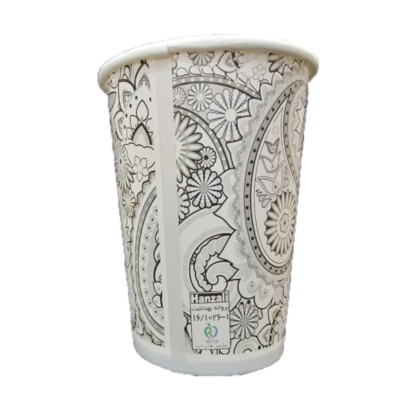 لیوان یکبار مصرف مدل گلاسه سیب سلامت بسته 100عددی