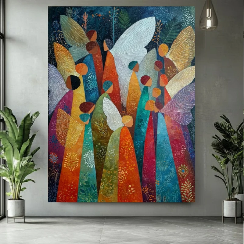 پوستر پارچه ای طرح مخمل پری کوچولو کد BK25027