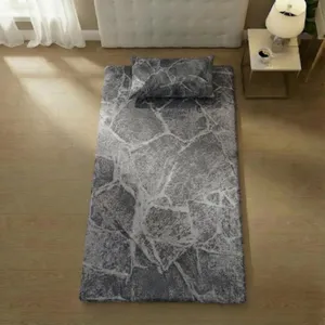 کاور تشک مهمان مدل زیپدار ماربل سایز ۱۹۵*۹۵ سانتی متر