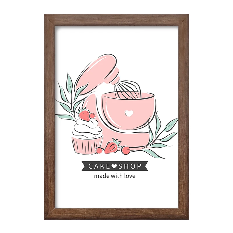 تابلو خندالو طرح کیک و شیرینی پزی کد 36669