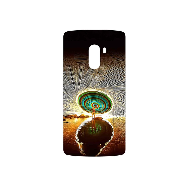 برچسب پوششی ماهوت مدل Night Light Fountain مناسب برای گوشی موبایل لنوو A7010