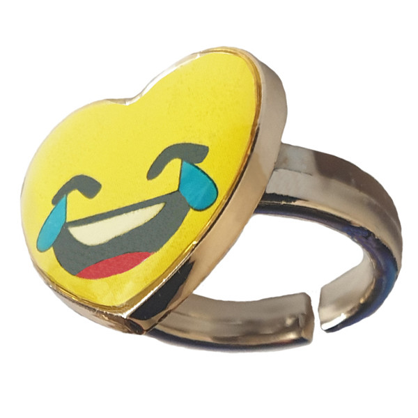 انگشتر دخترانه طرح استیکر کد 019 انگشتر دخترانه طرح استیکر کد 019