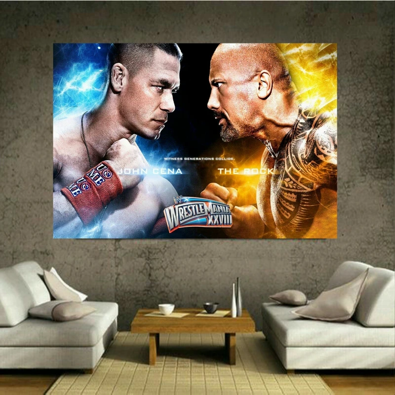 پوستر دیواری طرح راک و جان کد BH784