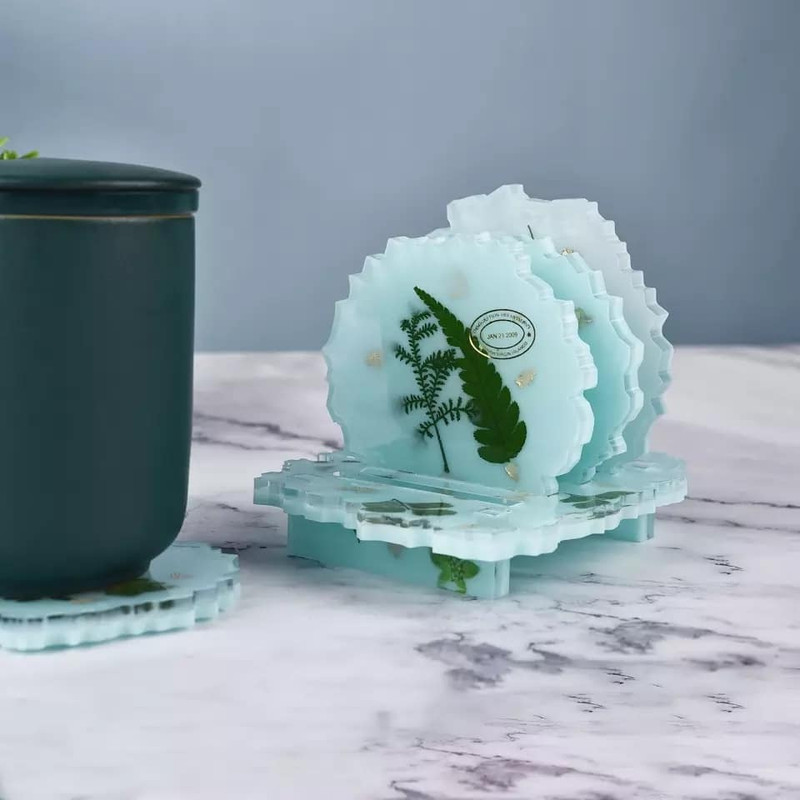 قالب رزین اپوکسی مدل زیر لیوانی کد   TD-85