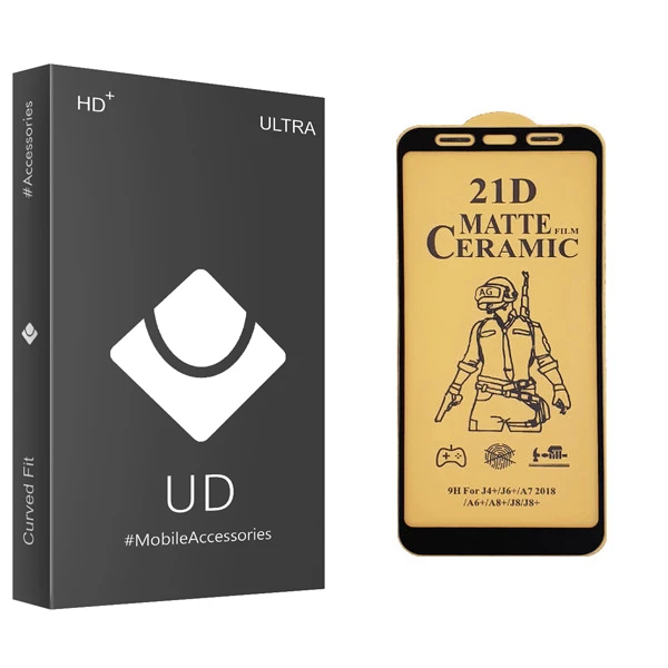 محافظ صفحه نمایش سرامیکی یو دی مدل ULTRA مناسب برای گوشی موبایل سامسونگ Galaxy J4 Plus