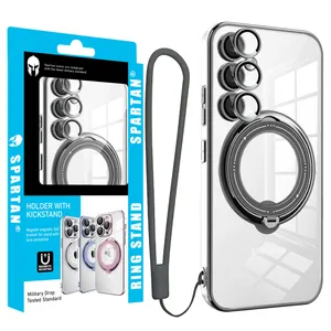 Spartan Ring Stand Strap Cover For Samsung Galaxy A16 4G / A16 5G