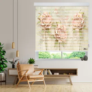 پرده زبرا زیو مدل 3D-1000 سایز 150x280 سانتی متر