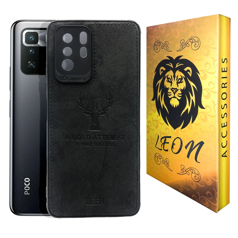 کاور لئون مدل Cervo Oro مناسب برای گوشی موبایل شیائومی Poco X3 GT / Redmi Note 10 Pro 5G