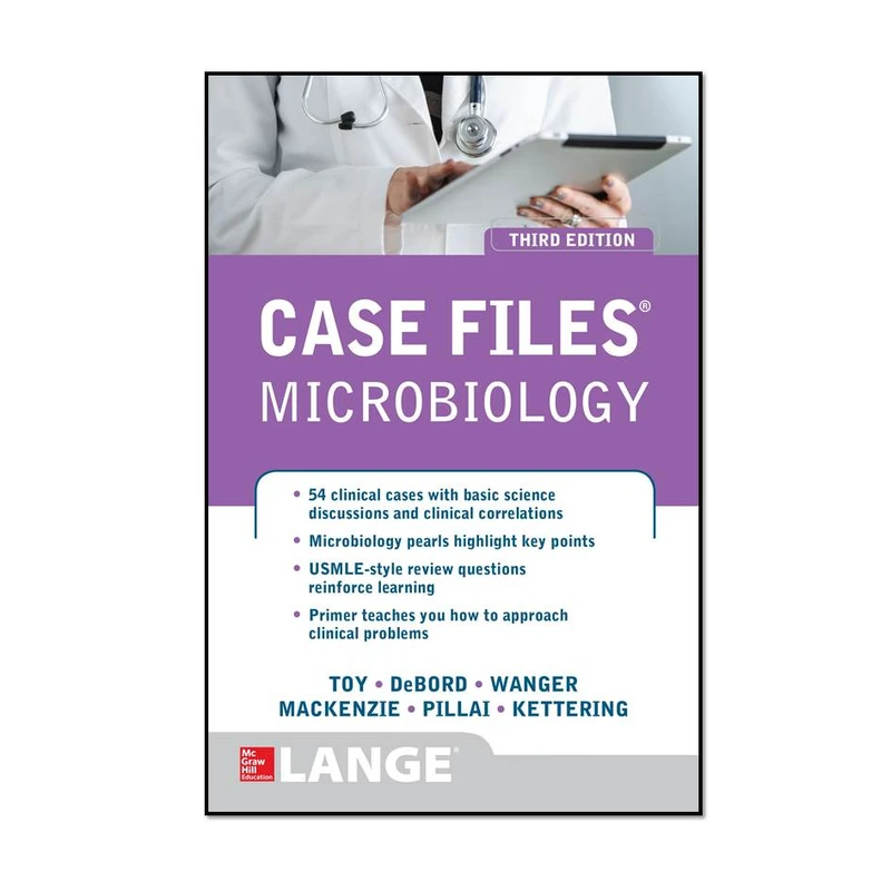 کتاب Case Files Microbiology, 3rd Edition اثر جمعی از نویسندگان انتشارات مؤلفین طلایی 