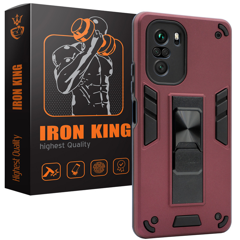 کاور آیرون کینگ مدل DAP21 مناسب برای گوشی موبایل شیائومی Poco F3 / Mi 11i / Redmi K40 Pro