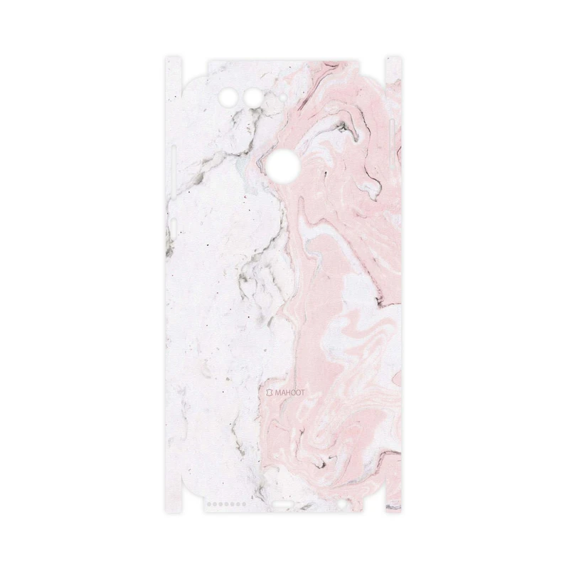 برچسب پوششی ماهوت مدل Blanco-Pink-Marble-FullSkin مناسب برای گوشی موبایل هوآوی Nova 2 Plus