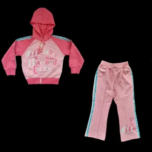 ست سویشرت و شلوار دخترانه کد SA105