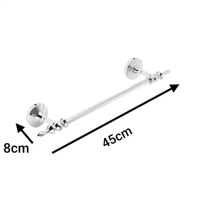 آویز حوله کروز مدل دو پایه متوسط  009