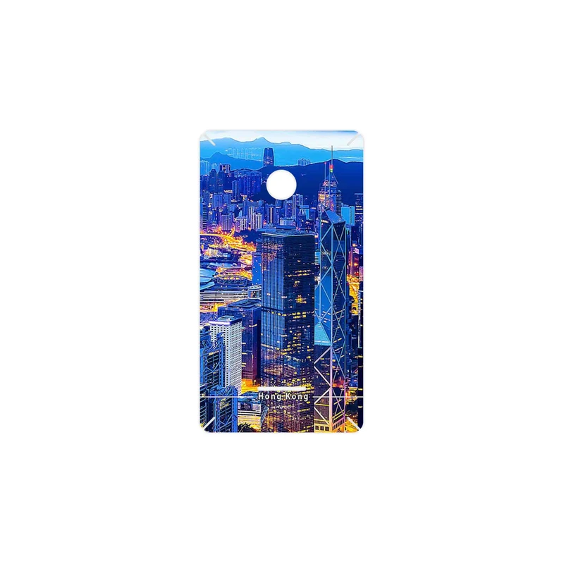 برچسب پوششی ماهوت مدل Hong Kong City مناسب برای گوشی موبایل مایکروسافت Lumia 532