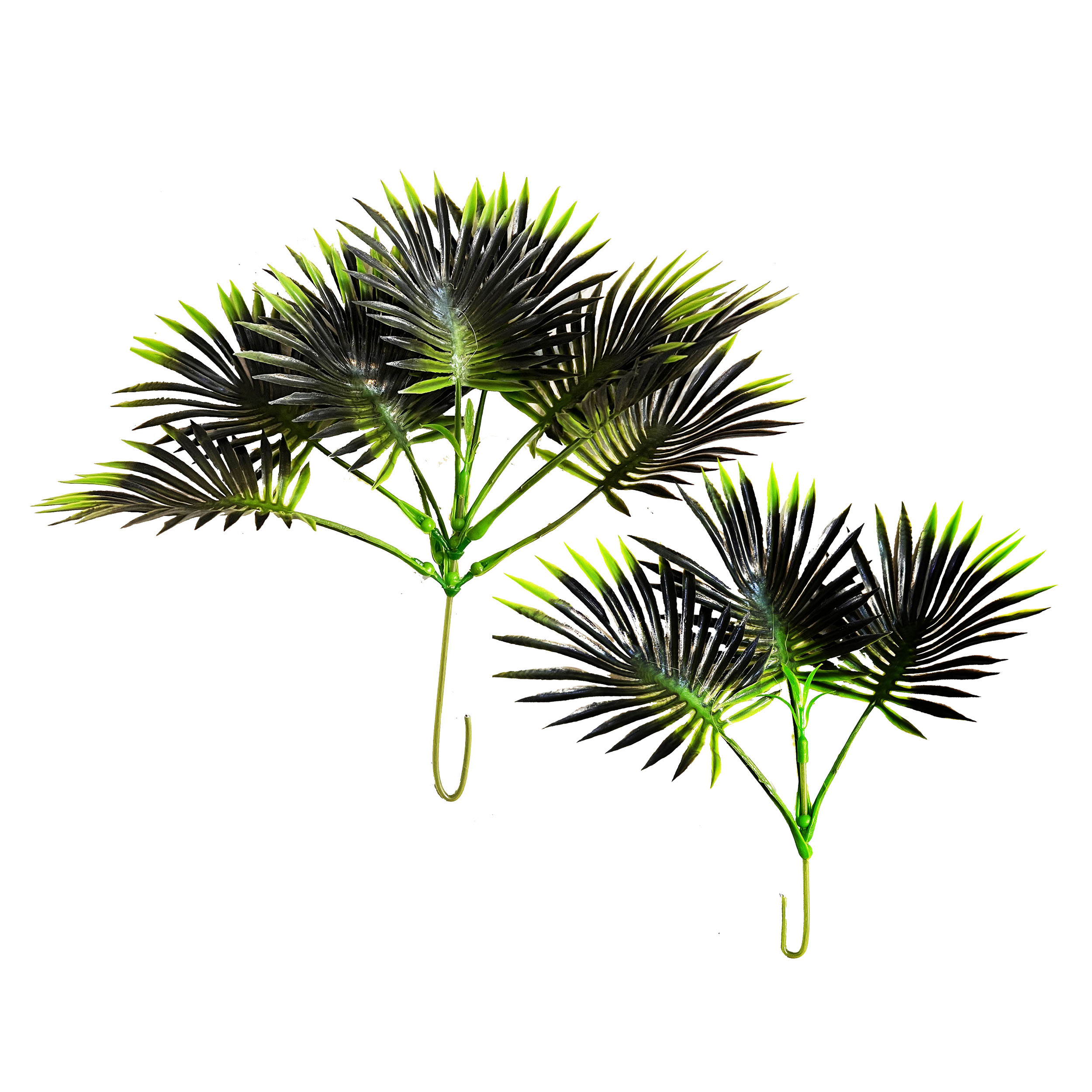 گل مصنوعی مدل بوته آکا برگ بادیان به همراه جوانه مجموعه 2 عددی