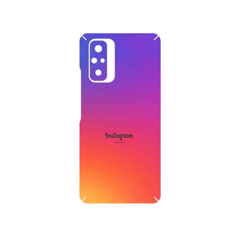 برچسب پوششی ماهوت مدل Instagram مناسب برای گوشی موبایل شیائومی Redmi Note 10 Pro Max