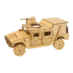 ساختنی 320 تکه مدل ماکت چوبی ماشین هامر کد M162