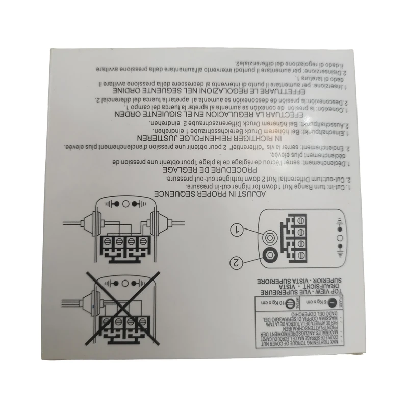 کلید کنترل اتوماتیک پمپ آب اسکواردی مدل BSK2 -9013FSG-2 عکس شماره 6