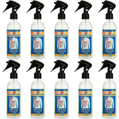 اسپری لکه بر لباس بمو مدل TRA3 حجم 250 میلی لیتر بسته 10 عددی