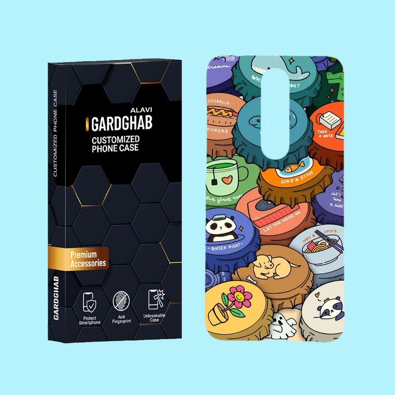 کاور گارد قاب علوی مدل کارتنی و انیمه مناسب برای گوشی موبایل نوکیا 5.1 Plus