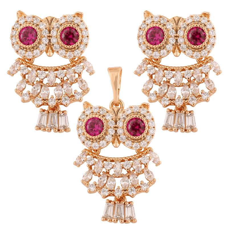 نیم ست زنانه ژوپینگ مدل جغد کد M3299