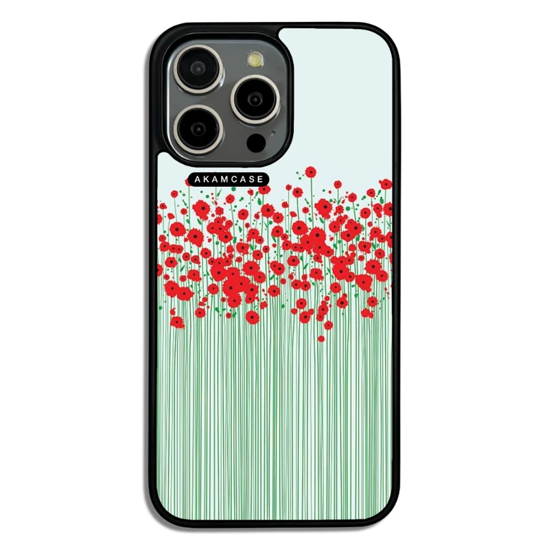 کاور آکام مدل AMC-WA15PROMAX-FLOWERS-26 مناسب برای گوشی موبایل اپل iPhone 15 Pro Max