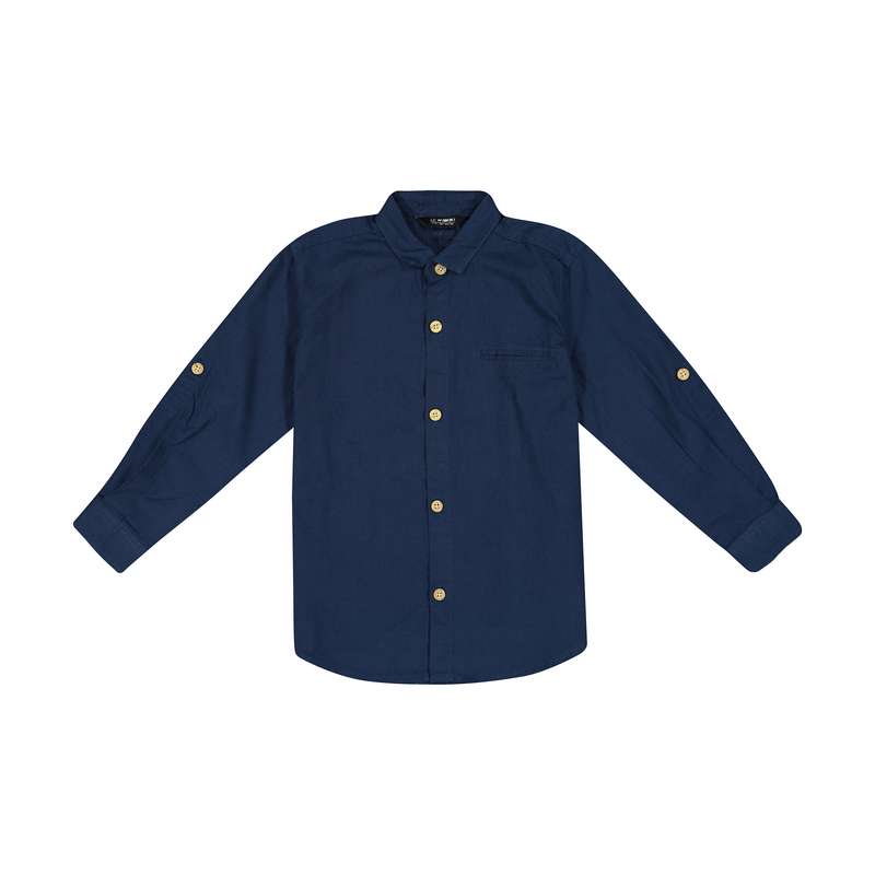 پیراهن پسرانه ال سی وایکیکی مدل 0SN630Z4-JC7-NAVY